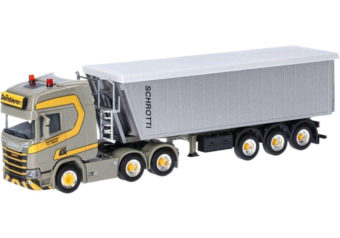Dornbierer Scania CR20HD ミュールライナー トラック / Herpa 1/87 建設機械模型 工事車両