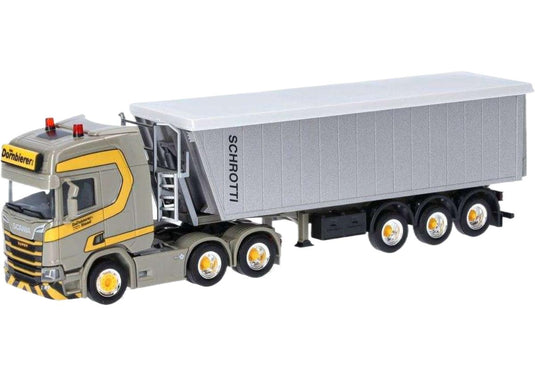 Dornbierer Scania CR20HD ミュールライナー トラック / Herpa 1/87 建設機械模型 工事車両