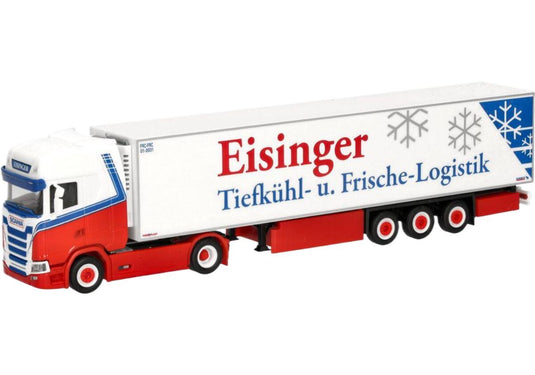 Eisinger Scaniaスカニア CS20HD reefer semitrailer冷蔵セミトレーラー トラック 模型 /Herpa 1/87