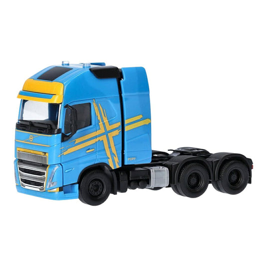 ボルボ FH 16 GL XL 2020 3軸 トラクター ブルー / Herpa 1/87 ミニカー トラック模型