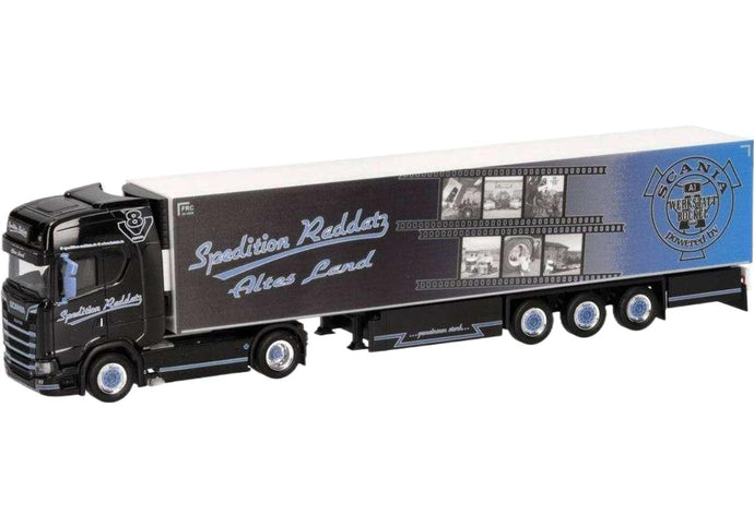 スカニア CS 20 HD 冷蔵トレーラー トラック Spedition Raddatz  / Herpa 1/87 建設機械模型 工事車両