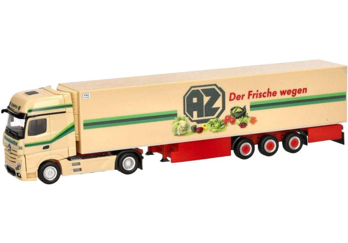 メルセデス ベンツ アクトロス L 18 トラック   / Herpa 1/87 建設機械模型 工事車両