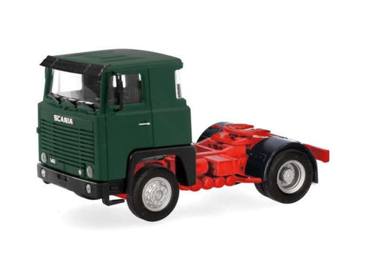 スカニア 141 2軸 トラクターヘッド グリーン ヘルパ 1/87 Scania / Herpa 1/87 ミニカー