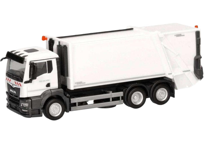 MAN TGS NN ファウン バリオプレス ホワイト 319010 トラック / Herpa 1/87 建設機械模型 工事車両
