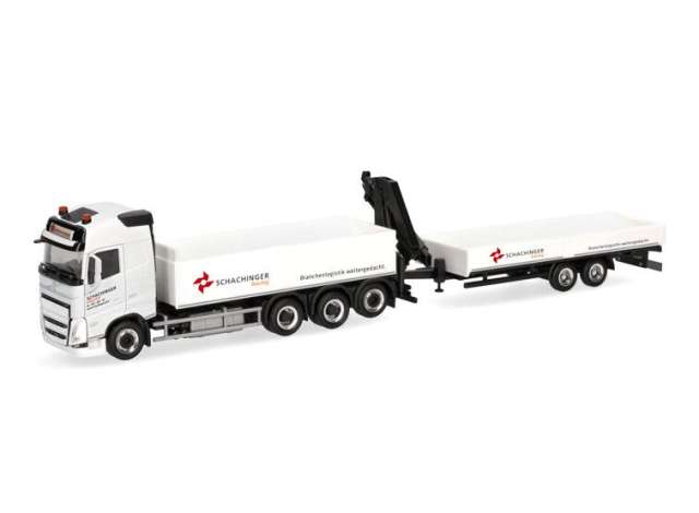 2020 Volvo FH GL Pri.Hz. Schachinger ホワイト/レッド/ Herpa  1/87 ミニカー