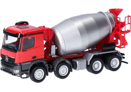 Mercedes Benz Arocs M コンクリートミキサー ミキサー / Herpa 1/87 建設機械模型 工事車両