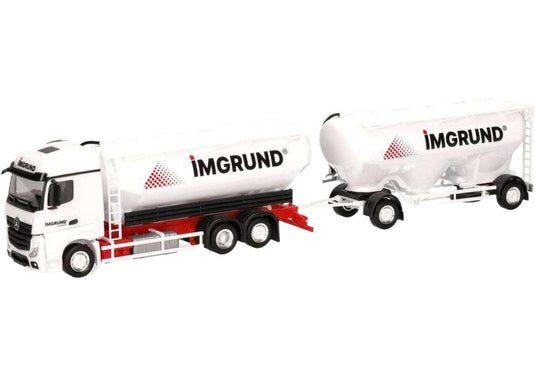 Imgrund Mercedes Benz ActStreamspace トラクタ / Herpa 1/87 建設機械模型 工事車両