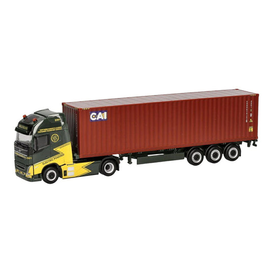 Ancotrans/CAI ボルボ FH GL XL エレクトリック 40ft コンテナセミトレーラー / Herpa 1/87 ミニカー トラック模型