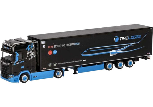timelog24 Scania CS20HD 冷凍 トラック / Herpa 1/87 建設機械模型 工事車両