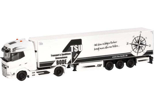 TSU Bode DAF XG+ reefer semitrailer冷蔵セミトレーラー トラック 模型 /Herpa 1/87