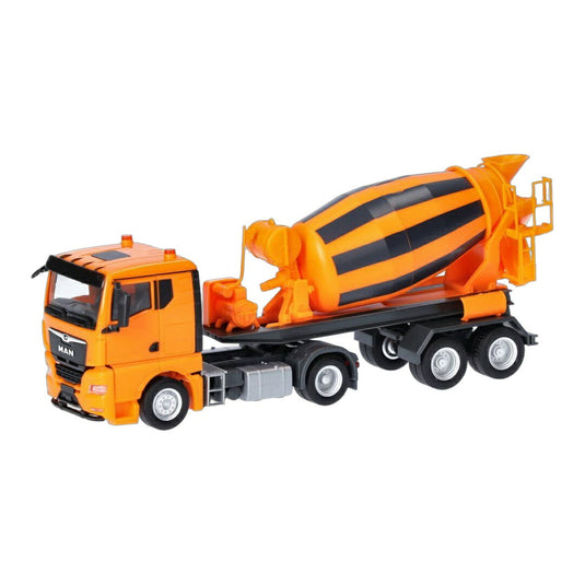 MAN TGX GN concrete mixer 2axle orange 320573