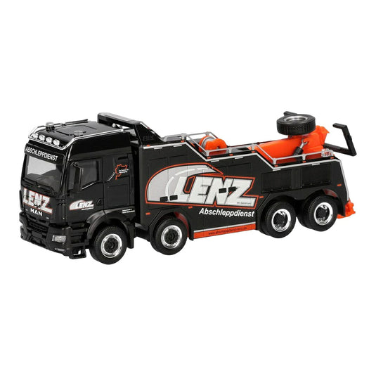 Lenz MAN TGS TM Empl Bison レッカー車 / Herpa 1/87 ミニカー トラック模型