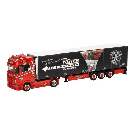 Rueter スカニア CS20HD 冷凍冷蔵セミトレーラー 冷凍車 / Herpa 1/87 トラック模型