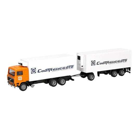 Sovtransavto ボルボ F10 冷凍冷蔵トレーラー / Herpa 1/87 ミニカー トラック模型