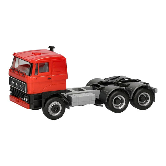 DAF 2800 トラクター 3軸 レッド / Herpa 1/87 ミニカー トラック模型