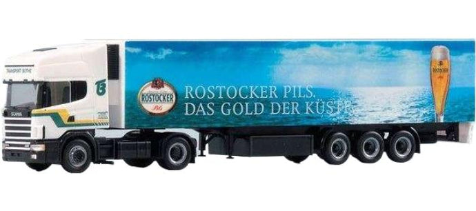 Bothe Transport Rostocker Pils Scania 144 トラック / Herpa 1/87 建設機械模型 工事車両
