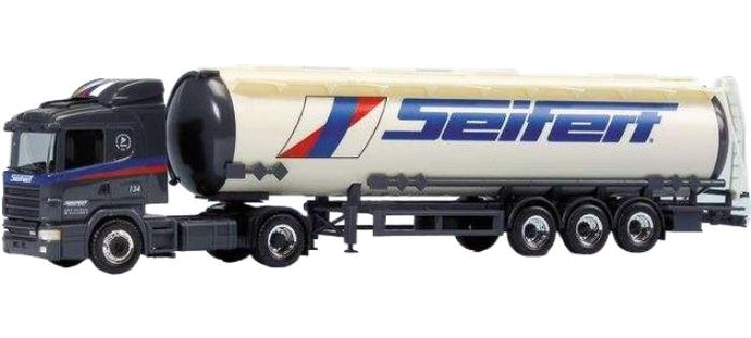 Seifert Scania 124 gofatan トレーラー 3555 / Herpa 1/87 建設機械模型 工事車両