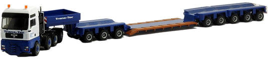 Trans Tec MAN TGA XXL ローローダー 3軸 / Herpa 1/87 ミニカー 模型