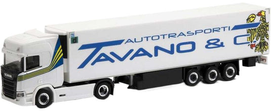 タヴァノ オートトランスポルティ スカニア CR HD メディウム トラック  / Herpa 1/87 建設機械模型 工事車両