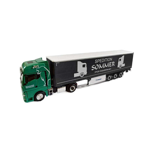 Herpa Sommer Spedition MAN TGX GX カーテンサイドセミトレーラー 402071/ Herpa 1/87  模型