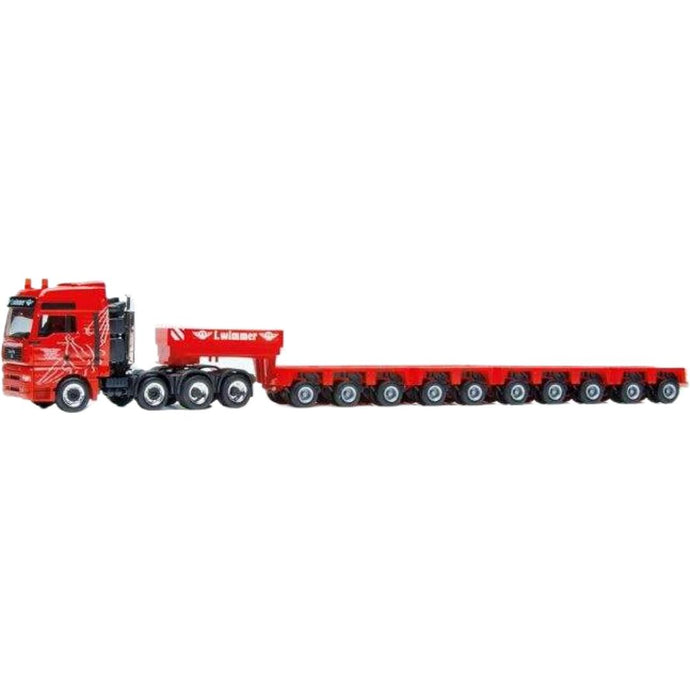 Wimmer Schwertransport MAN TGA XXL トラックモデル  / Herpa 1/87 建設機械模型 工事車両