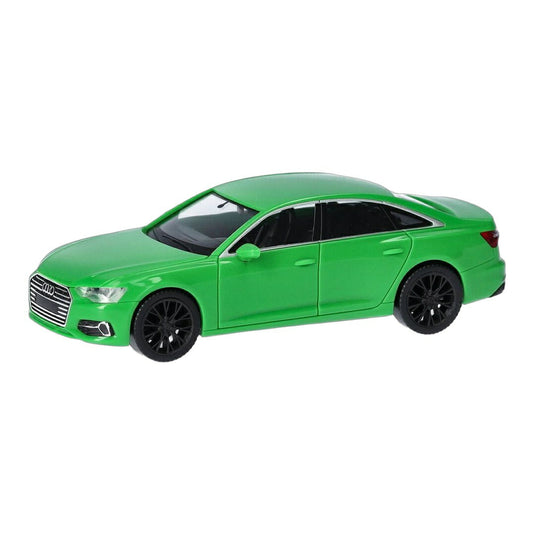アウディ A6 リムジン グリーン セダン / Herpa 1/87 ミニカー