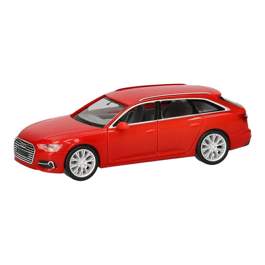 アウディ A6 アバント レッド / Herpa 1/87 ミニカー