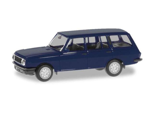 1984 ヴァルトブルク 353 ツーリスト ブルー ヘルパ 1/87 ミニカー / Herpa 1/87 ミニカー