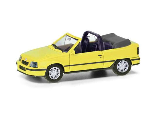 オペル カデット E Gsi カブリオ イエロー Opel Kadett ヘルパ / Herpa 1/87 ミニカー