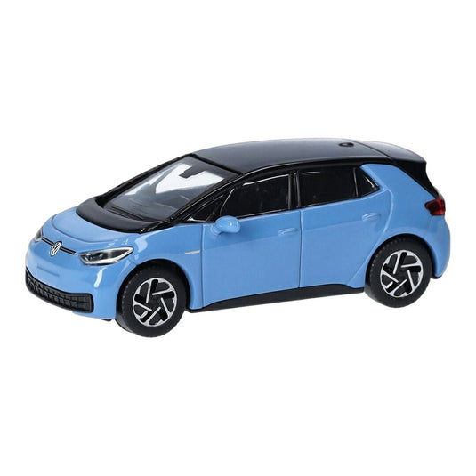 フォルクスワーゲン ID.3 ブルー 乗用車 / Herpa 1/87 ミニカー