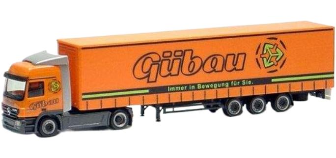 Gubau Mercedes Benz ActL02 トラクタ / Herpa 1/87 建設機械模型 工事車両