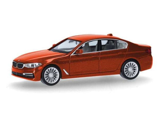 BMW 5シリーズ (G30) セダン オレンジメタリック ヘルパ 1/87 / Herpa 1/87 ミニカー
