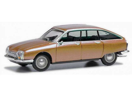シトロエン GS ブラウンメタリック Citroen GS ヘルパ 1/87 / Herpa 1/87 ミニカー