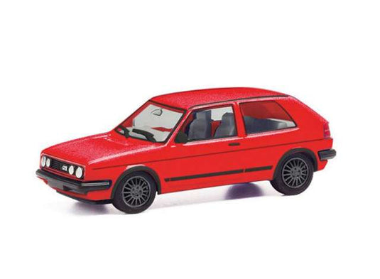 フォルクスワーゲン ゴルフ II GTI レッドメタリック ヘルパ 1/87 ミニカー / Herpa 1/87 ミニカー