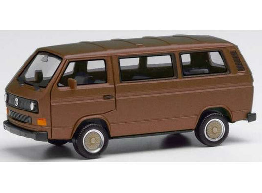 フォルクスワーゲン T3 BBSホイール仕様 ベージュメタリック ヘルパ / Herpa 1/87 ミニカー