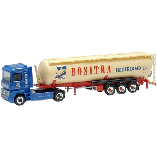 ボシトラ ルノー マグナム フェイスリフト サイロ トラック / Herpa 1/87 建設機械模型 工事車両