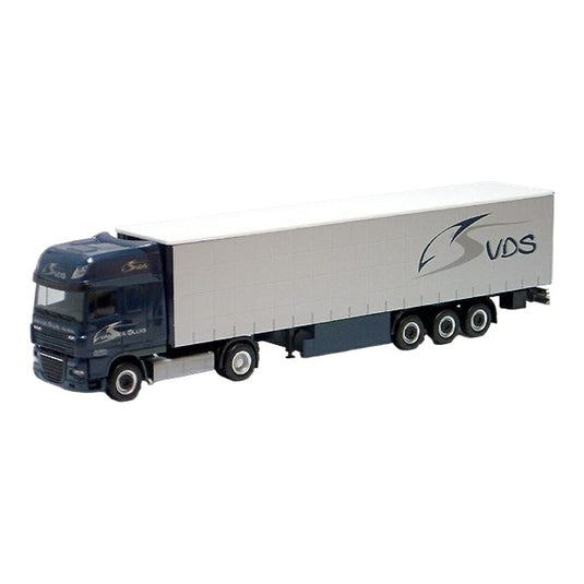 VDS DAF 105XF SSC カーテンサイドセミトレーラー / Herpa 1/87 ミニカー トラック模型