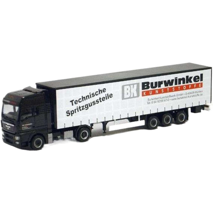 Schockemohle Burwinkel MAN TGX XXL トラック / Herpa 1/87 建設機械模型 工事車両