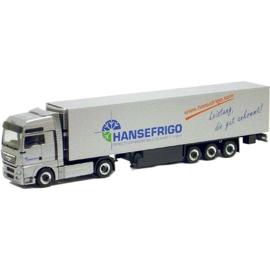 MANトラック TGX XXL メディ ユーロ  トラック / Herpa 1/87 建設機械模型 工事車両