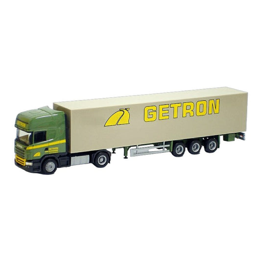 Getron スカニア R Topline Medi ボックス セミトレーラー / Herpa 1/87 トラック模型