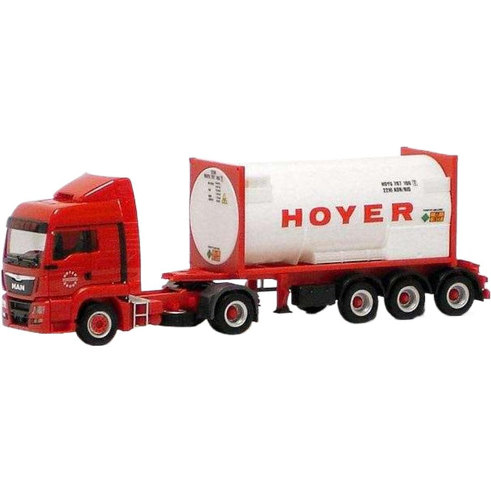 MAN TGS LX E6 ガスタンク トラック  / Herpa 1/87 建設機械模型 工事車両