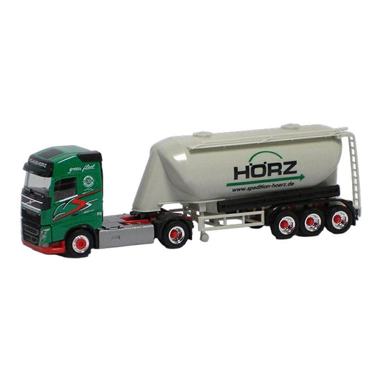 Hoerz Spedition ボルボ GL FH 2013 サイロ セミトレーラー / Herpa 1/87 トラック模型