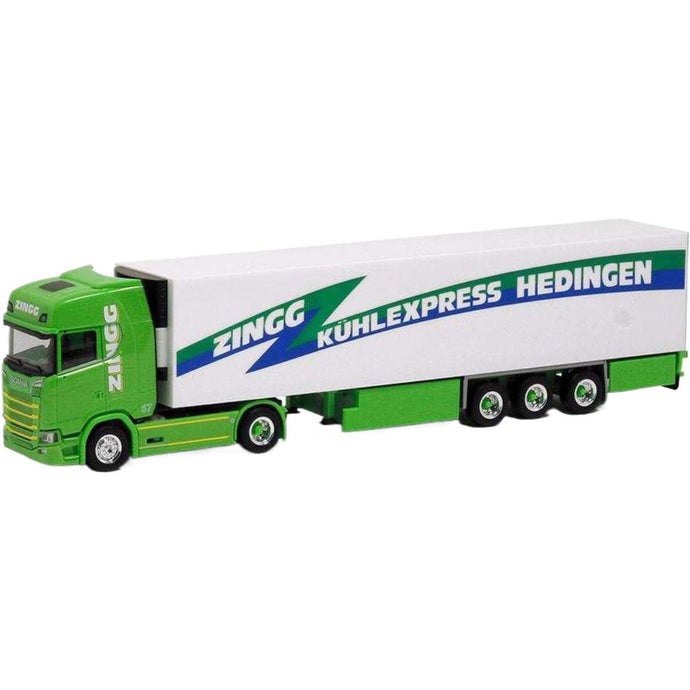 スカニア CS 20 HD V8 リーファートレーラー 5017  / Herpa 1/87 建設機械模型 工事車両