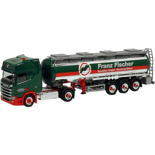 フィッシャー社 スカニア CR20HD トラック / Herpa 1/87 建設機械模型 工事車両