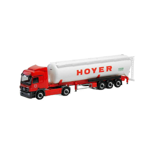 Herpa Hoyer Food Mercedes Benz Actros 60cbm サイロセミトレーラー 5059/ Herpa 1/87  模型
