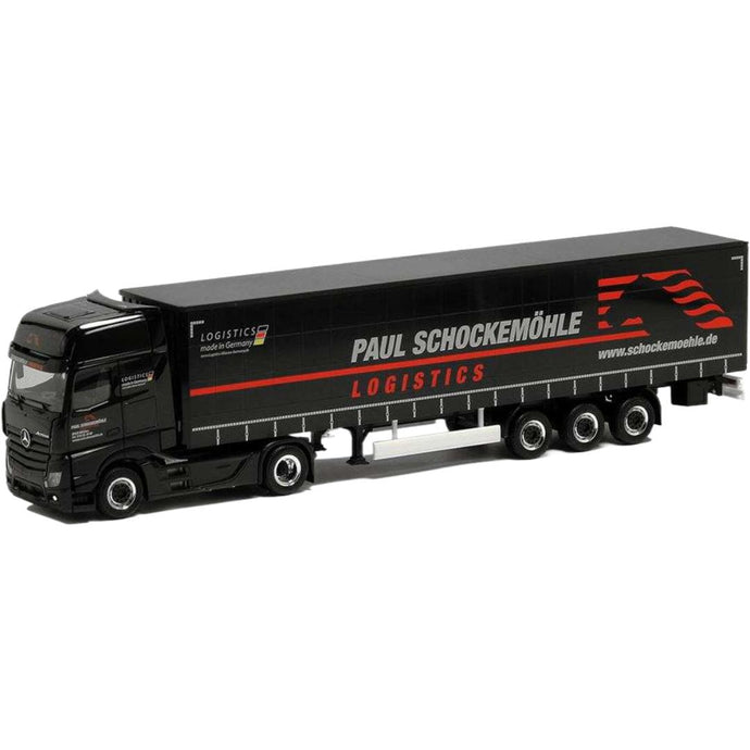 シェケメール メルセデス・ベンツ トラック / Herpa 1/87 建設機械模型 工事車両