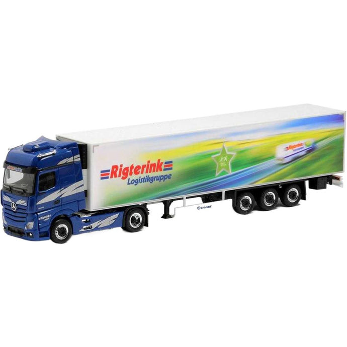 メルセデス・ベンツ リグテリン ロジスティックグループ トラック / Herpa 1/87 建設機械模型 工事車両