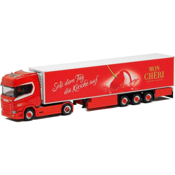 Mon Cheri Kautetzky Spedition Scania CRシリーズ トラックモデル  / Herpa 1/87 建設機械模型 工事車両