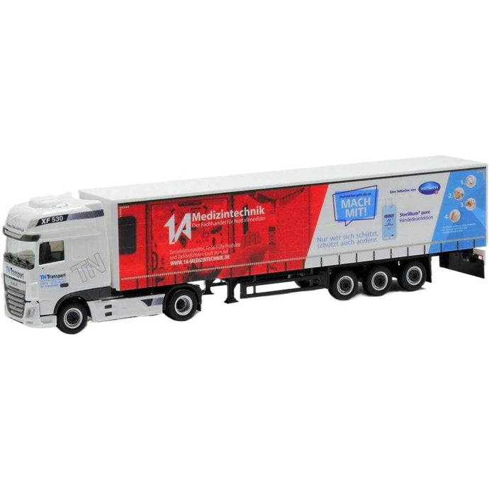 DAF 1A 医療技術 TN トランスポート トラック / Herpa 1/87 建設機械模型 工事車両