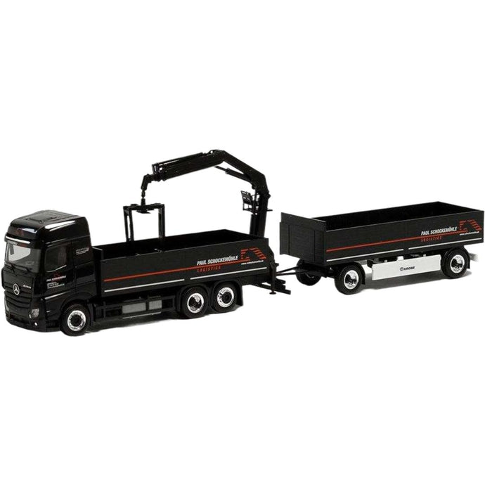 シェッケメーレ メルセデス ベンツ アクトロス トラック / Herpa 1/87 建設機械模型 工事車両